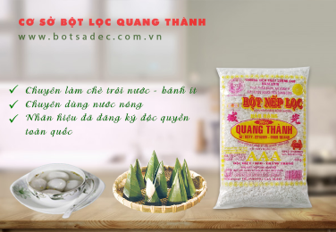 Bột nếp lọc