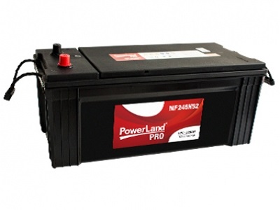 Ắc quy xe tải và xe bus POWERLAND PRO-MF245H52