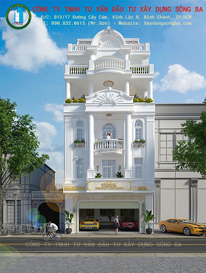 Thiết Kế Khách Sạn 5 Tầng