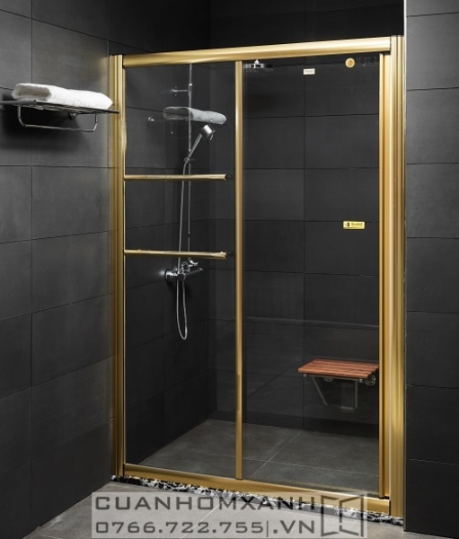 Phòng tắm kính mở trượt