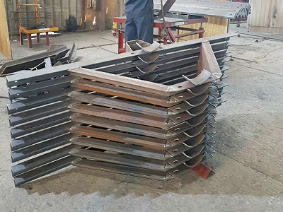 Xà thép, cổ dề, tiếp địa