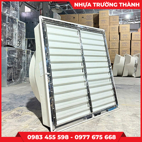 Quạt công nghiệp composite khung chớp inox