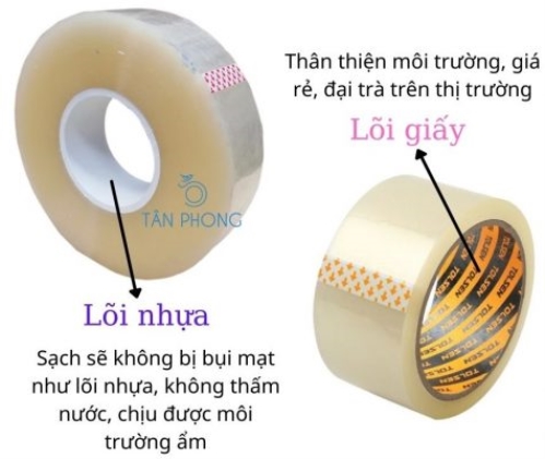 Băng keo OPP trong