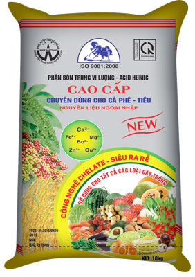 Phân bón Trung Vi lượng - HUMIC
