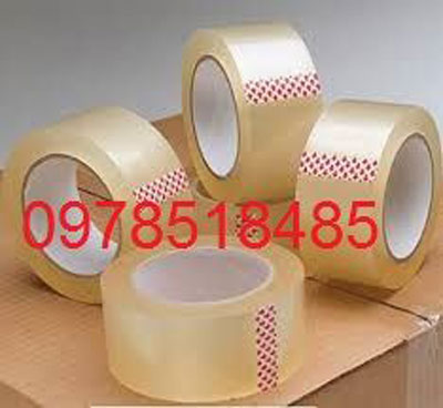 Băng dính trắng trong loại 100 Yard (90m)