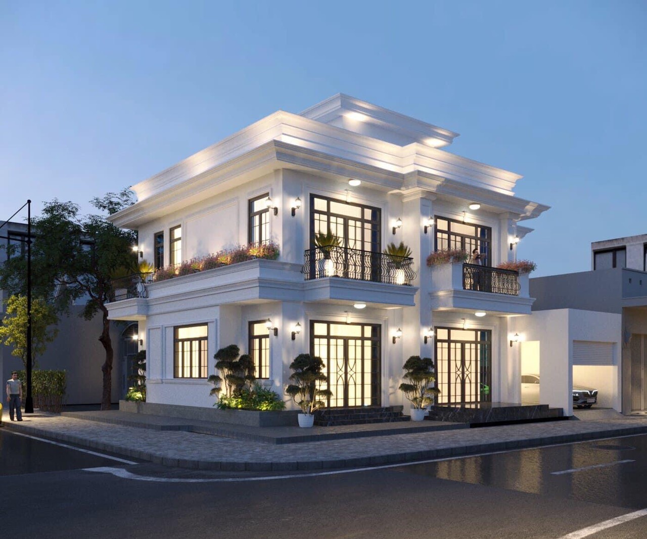 Thi công xây dựng biệt thự