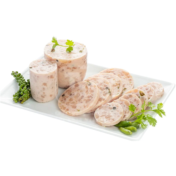 Chả lụa bì ớt xiêm xanh