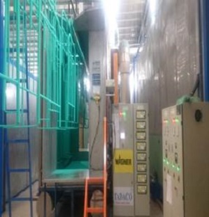 Lắp đặt hệ thống tự động sơn bột tĩnh điện