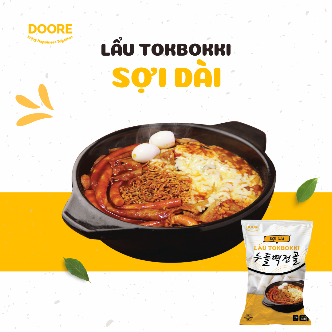 Lẩu Tokbokki sợi dài