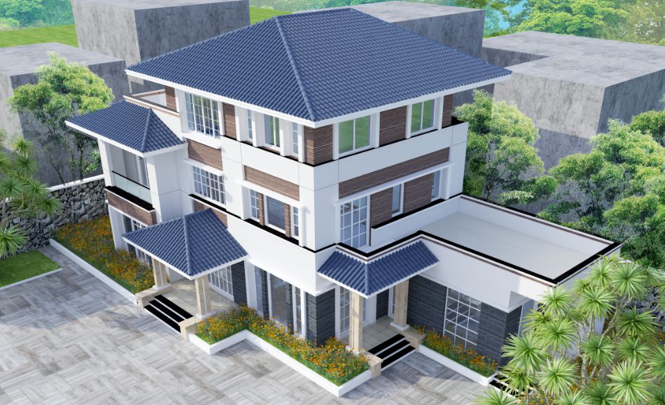 Thiết kế thi công biệt thự