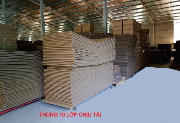 Thùng 10 lớp chịu tải