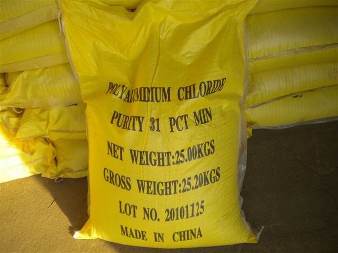 Hóa chất PAC vàng chanh