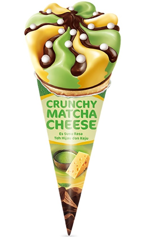 Kem ốc quế phô mai Matcha giòn Joyday
