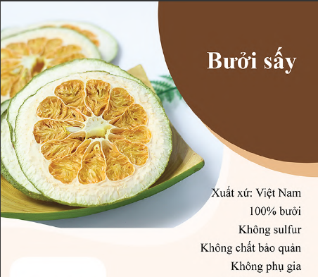 Bưởi sấy
