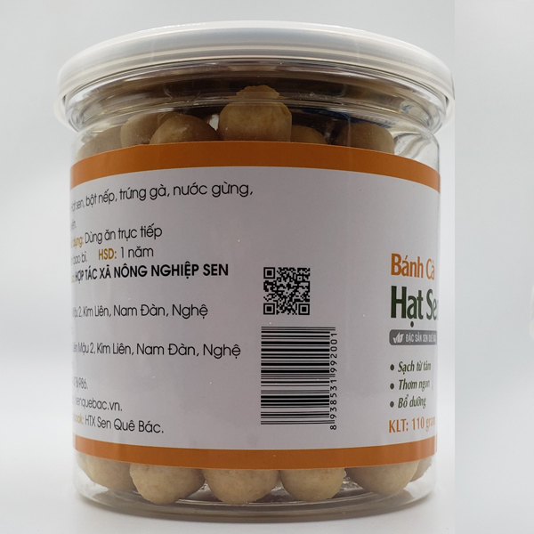 Bánh cà hạt sen
