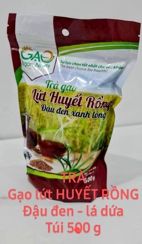 Trà gạo lứt huyết rồng - đậu đen xanh lòng