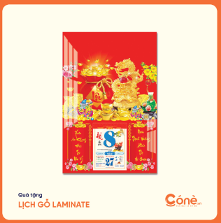 Lịch gỗ laminte