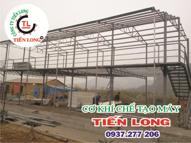 Nhà xưởng kèo thép nhẹ