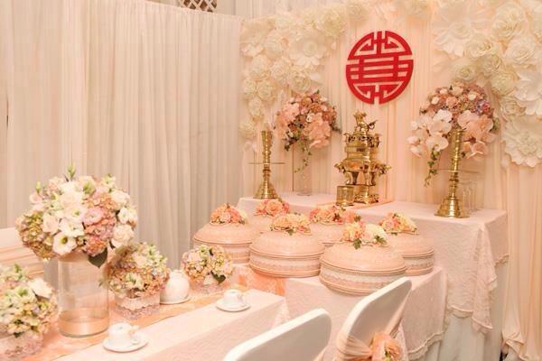 Trang tri tiệc cưới hỏi trọn gói