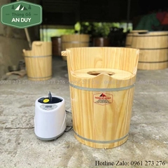 Thùng xông phụ khoa kết hợp xông chân