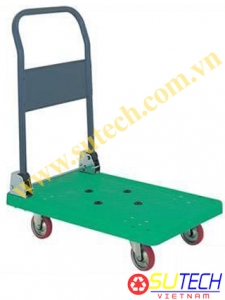 Xe đẩy hàng 4 bánh đáy nhựa