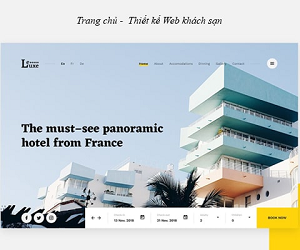 Thiết Kế Website Khách Sạn