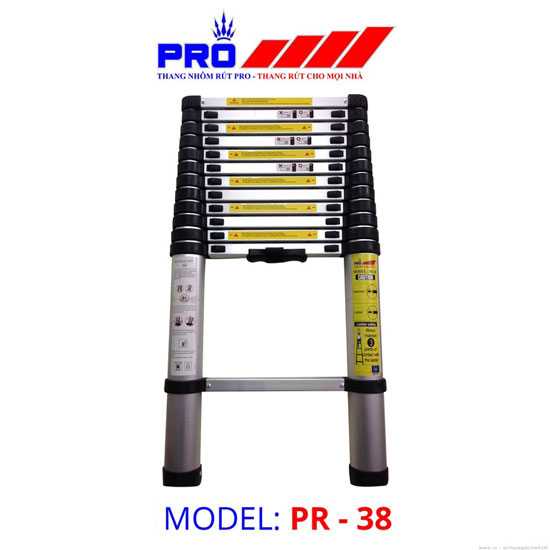 Thang nhôm rút Pro PR-38