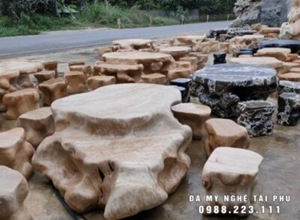 Bộ Bàn Ghế Đá
