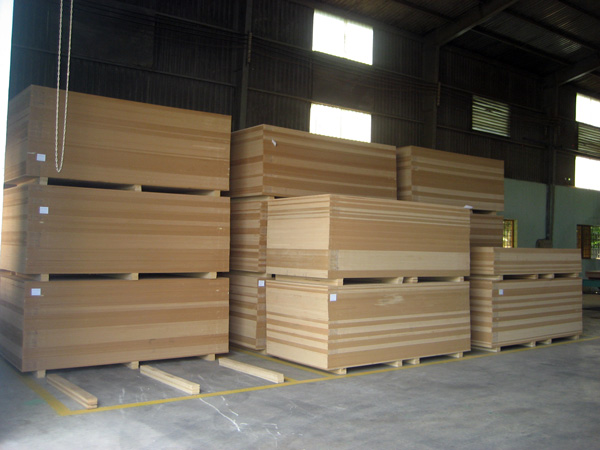 MDF tồn kho
