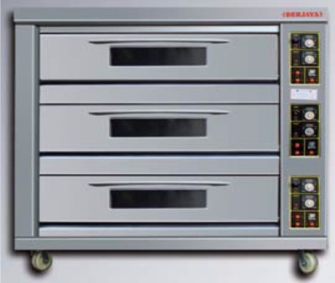 Lò nướng bánh Gas 3 tầng