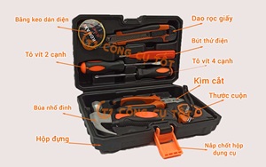 Hộp 8 Dụng Cụ Gia Đình Thiết Yếu