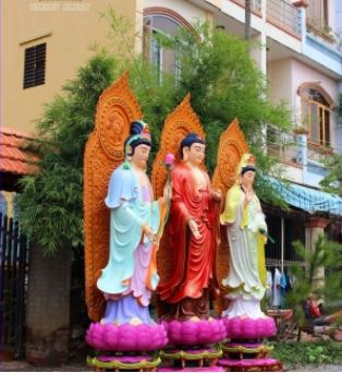 Tượng Tây Phương Tam Thánh