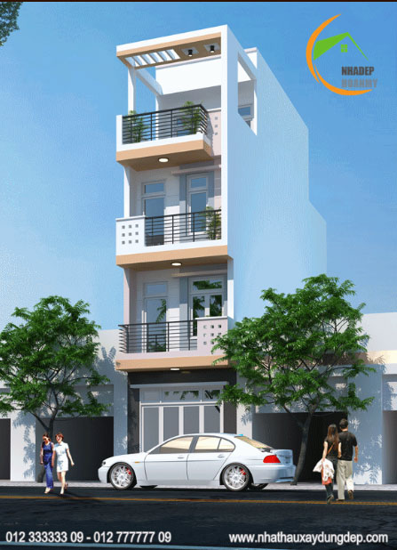 Thiết kế kiến trúc nhà phố