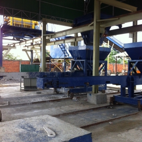 Hệ thống rải bê tông