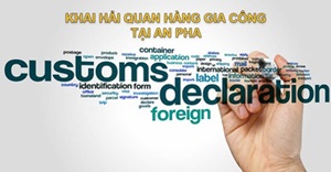 Khai Báo Hải Quan Hàng Gia Công
