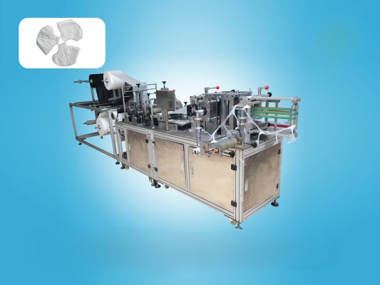 Máy làm thân khẩu trang gập