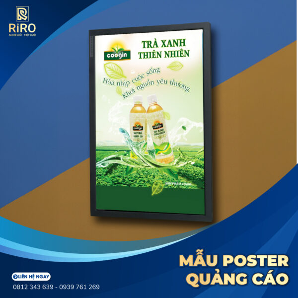 In poster quảng cáo
