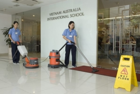Dịch vụ vệ sinh trường học