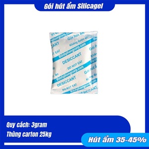 Gói Hút Ẩm Silica Gel 3Gram