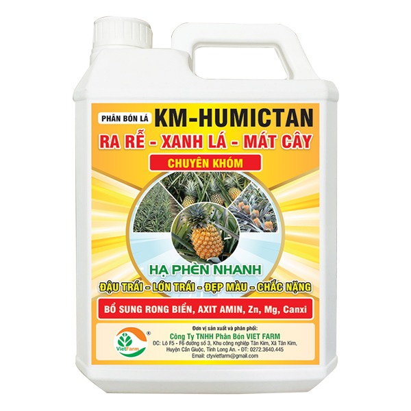 Phân tưới nhỏ giọt Humictan
