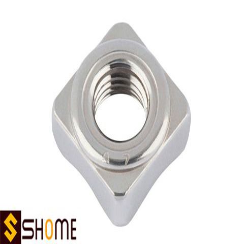 Đai ốc hàn 4 chân inox