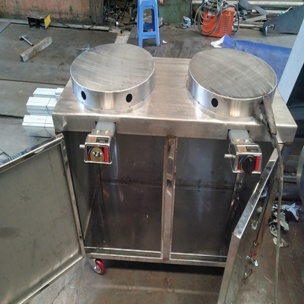 Bếp crepe inox