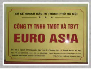 Biển Mica công ty