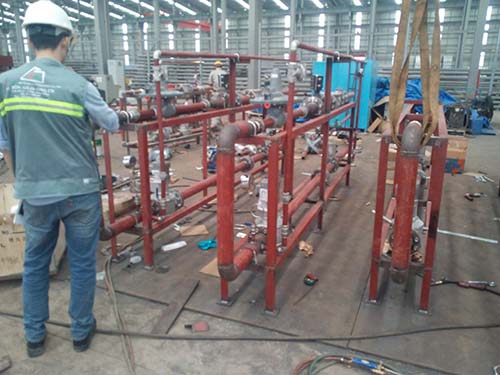 Cầu ống nguyên liệu chất rắn