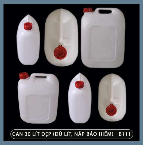 Can đủ lít dẹt