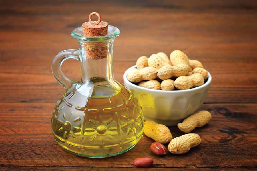 Dầu lạc thô