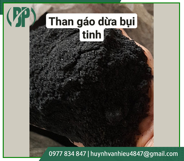 Than gáo dừa bụi tinh