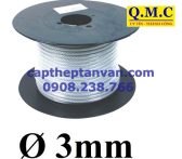 Cáp thép bọc nhựa D3mm
