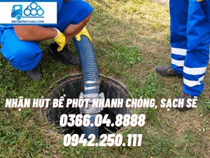 Dịch Vụ Hút Bể Phốt Gia Đình