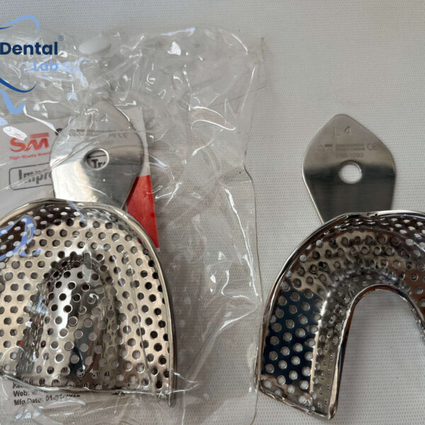 Khay lấy dấu inox size 4